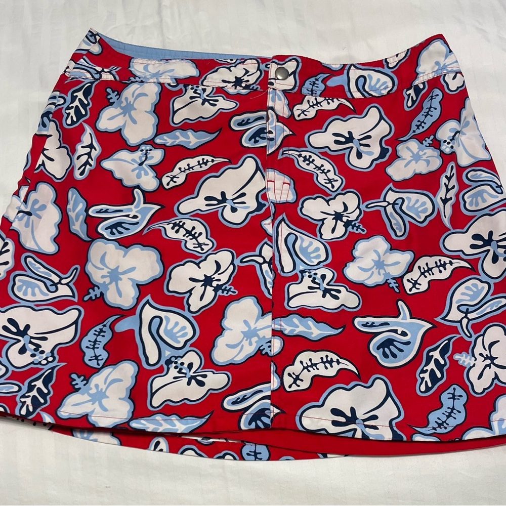 Women’s reversible Skirt red or print